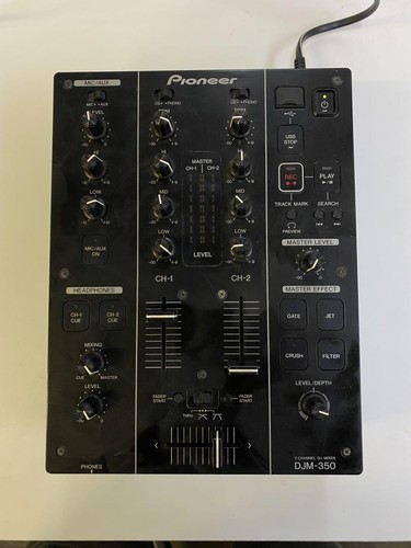 Pioneer djm 350 mixer - dj, nero