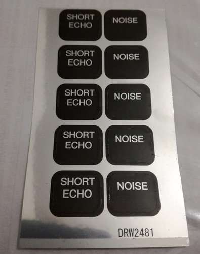 Adesivi short eco noise djm - short,